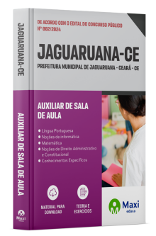 Apostila Prefeitura de Jaguaruana - CE - 2024