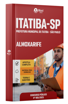 Apostila Prefeitura de Itatiba - SP 2025