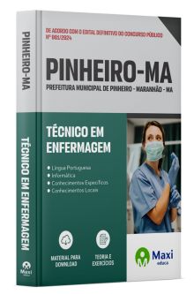 Apostila Prefeitura de Pinheiro - MA - 2024