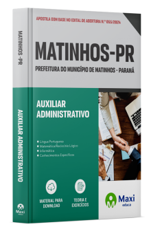 Apostila Prefeitura de Matinhos-PR 2024