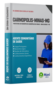 Apostila Prefeitura de Carmópolis de Minas - MG - 2024