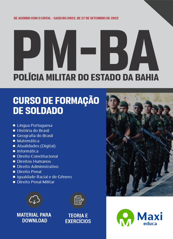 História do Brasil - Concurso PM BA CFS 