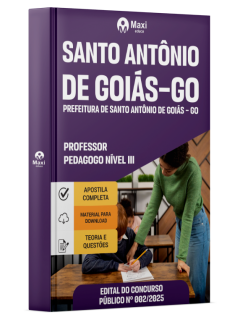 Apostila Prefeitura Santo Antônio de Goiás – GO