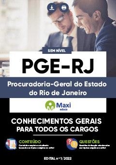 Apostila Procuradoria-Geral do Estado do Rio de Janeiro - PGE-RJ