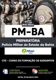 Apostila Preparatória PM-BA 2022