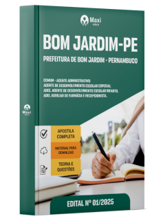 Apostila Prefeitura de Bom Jardim - PE - 2025