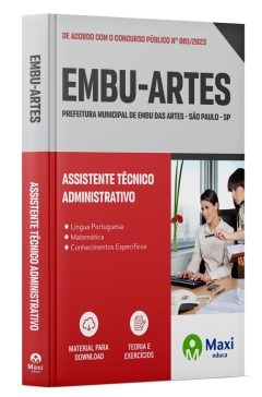 Apostila Prefeitura de Embu das Artes - SP - 2023