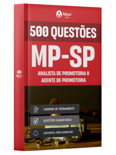 Caderno 500 Questões Gabaritadas - MP-SP - Ministério Público do Estado de São Paulo - 2025