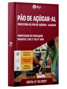 Apostila Prefeitura de Pão de Açúcar - Alagoas - AL