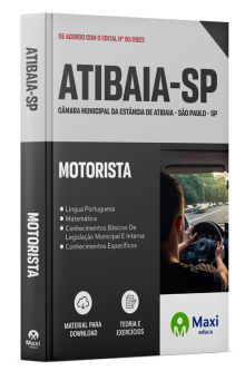 Apostila Câmara da Estância de Atibaia - SP - 2024