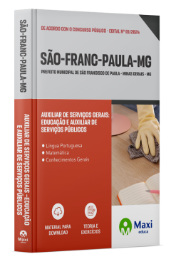 Apostila Prefeitura de São Francisco de Paula-MG 2024