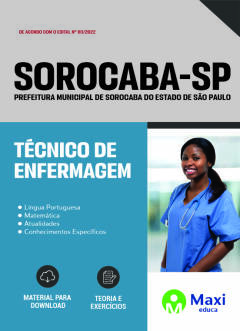Apostila Prefeitura de Sorocaba-SP 2022