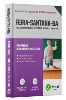 Apostila Prefeitura de Feira de Santana-BA  - 2024