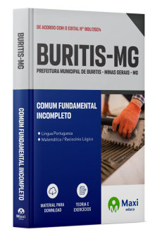 Apostila Prefeitura de Buritis - MG - 2024
