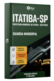 Apostila Prefeitura de Itatiba - SP 2025