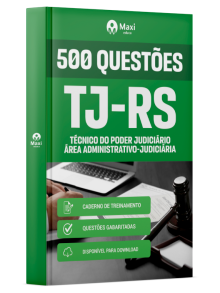Caderno 500 Questões Gabaritadas -  TJ-RS - 2025