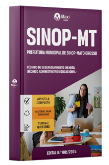 Apostila Prefeitura de Sinop-MT 2024