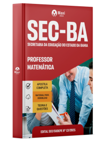 Apostila SEC-BA - Secretaria da Educação do Estado da Bahia - 2025