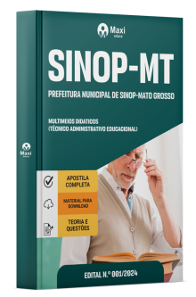 Apostila Prefeitura de Sinop-MT 2024