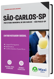 Apostila Prefeitura  de São Carlos - SP - 2023