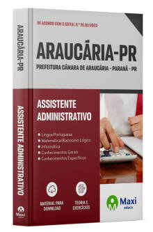 Apostila Câmara de Araucária - PR - 2023