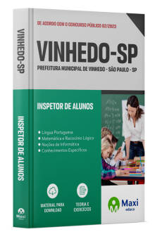 Apostila Prefeitura de Vinhedo - SP - 2023