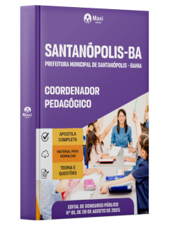 Apostila Prefeitura De Santanópolis - BA - 2025