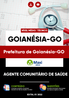 Apostila Prefeitura de Goianésia-GO 2022