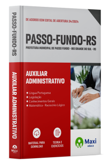 Apostila Prefeitura de Passo Fundo - RS - 2024