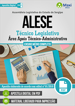 Técnico Legislativo - Área Apoio Técnico-Administrativo