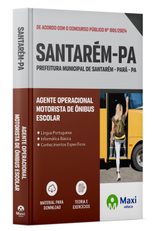 Apostila Prefeitura de Santarém - PA - 2024