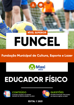 Apostila Fundação Municipal de Cultura, Esporte e Lazer - FUNCEL