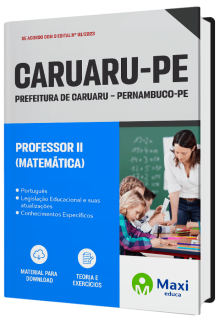 Apostila Prefeitura de Caruaru - PE - 2023