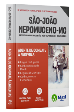 Apostila Prefeitura de São João Nepomuceno-MG 2024