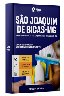 Apostila Prefeitura de São Joaquim de Bicas-MG 2024