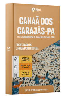 Apostila Prefeitura de Canaã dos Carajás - PA - 2024
