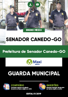 Apostila Digital em PDF da Prefeitura de Senador Canedo-GO