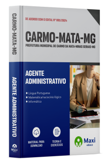 Apostila Prefeitura de Carmo da Mata - MG - 2024