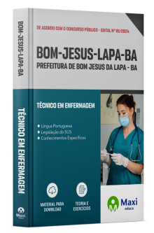 Apostila Prefeitura de Bom Jesus da Lapa - BA - 2024