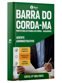 Apostila Prefeitura de Barra do Corda - MA