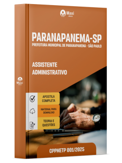 Apostila Prefeitura de Paranapanema - SP - 2025
