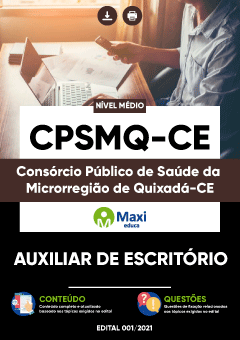 Apostila Consórcio Público de Saúde da Microrregião de Quixadá-CE - CPSMQ-CE