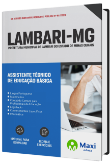 Apostila Prefeitura de Lambari - MG 2023