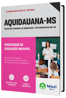 Apostila Prefeitura de Aquidauana - MS - 2023