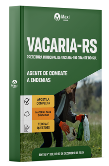 Apostila Prefeitura de Vacaria-SP 2024