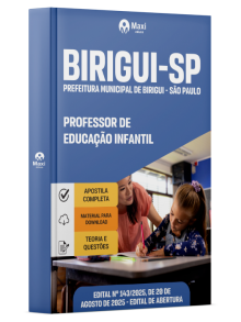 Apostila Prefeitura de Birigui - SP - 2025