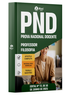 Apostila CNU Professores - Prova Nacional Docente (PND) - 2025