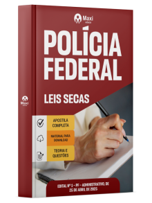 Apostila Leis secas -  Polícia Federal - PF -2025