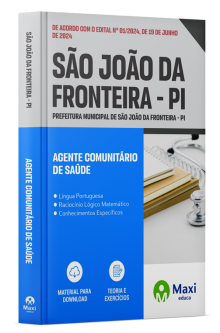 Apostila Prefeitura de São João da Fronteira - PI - 2024