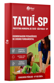 Apostila Prefeitura de Tatuí-SP  2024